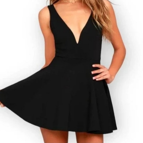 Lulus Dresses & Skirts - Lulu's stretch black dress romper